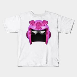 Falcon Helmet - Pink Kids T-Shirt